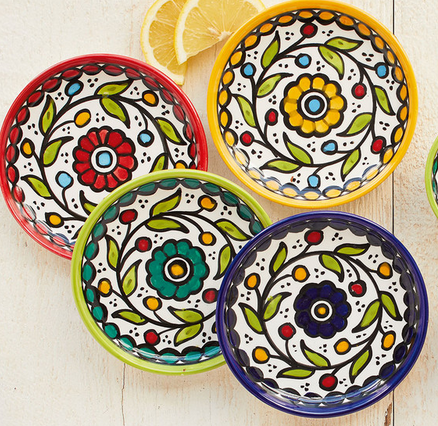 West Bank Ceramic Appetizer Plates