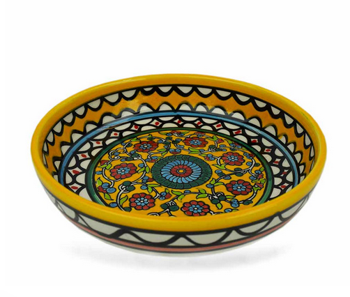 West Bank Large Bowl, Yellow