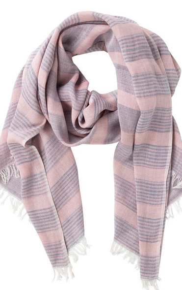 Blush Stripes Scarf