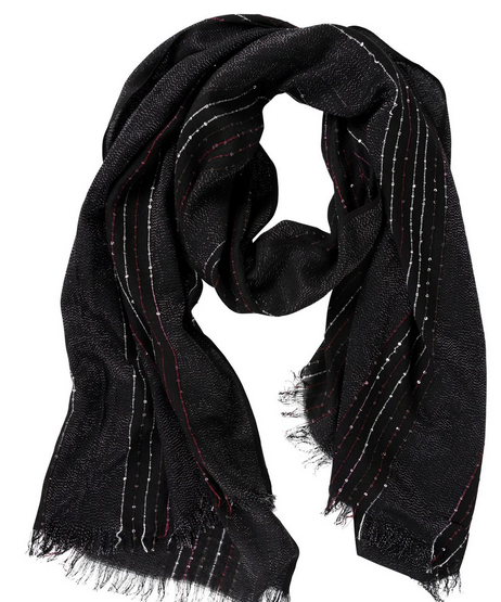 Midnight Sequin Scarf