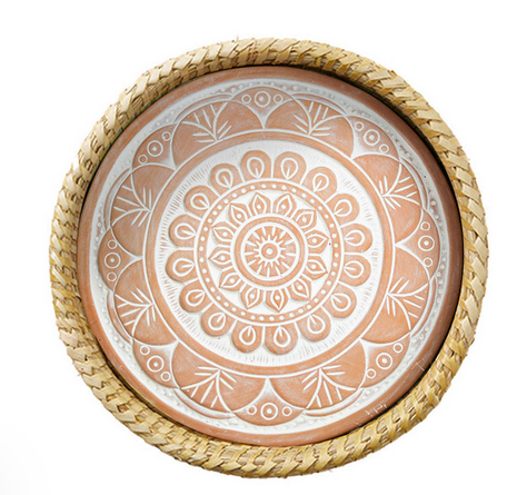 "Mandala" Bread Warmer Basket
