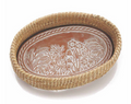 "Fair Fields" Bread Warmer Basket