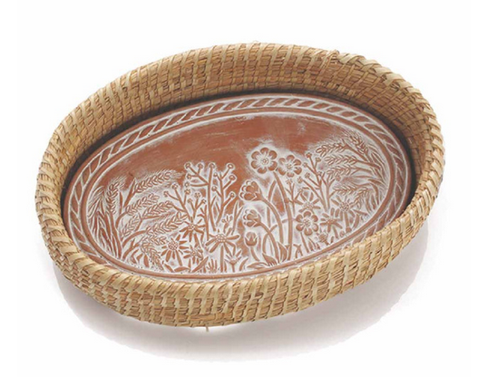 "Fair Fields" Bread Warmer Basket