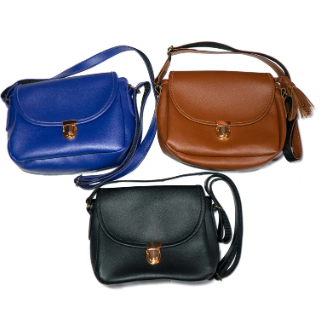 "Goldilocks" Vegan Leather Crossbody Purse