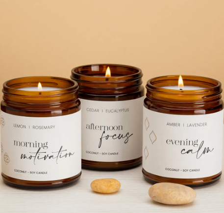 Glass Jar Candle, "Daily Ritual"