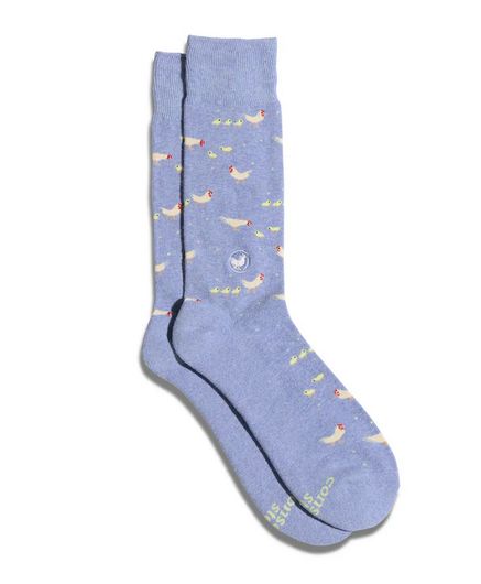 Socks That Save Chickens, Medium