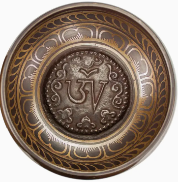 5.5" Singing Bowl, "Om"