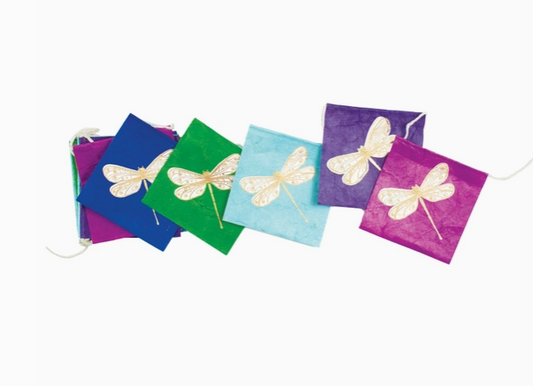 Eco-Paper Garland, "Dragonfly"
