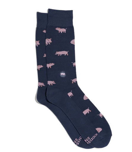 Socks That Save Pigs, Medium