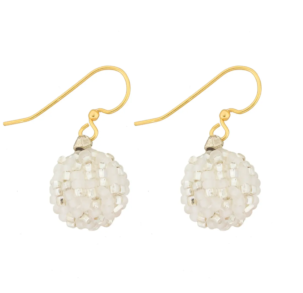 Beaded Earring - "Bauble"