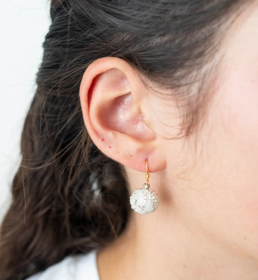 Beaded Earring - "Bauble"