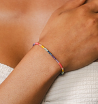 Bracelet, "Live Bright, Be Bold"