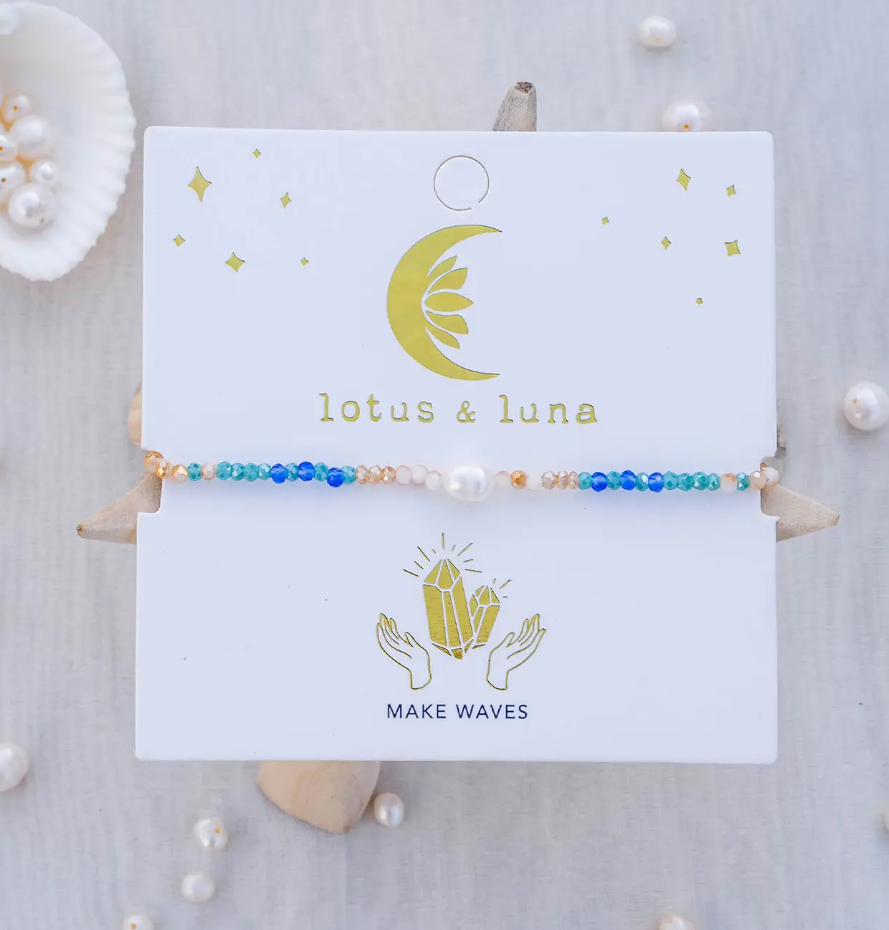 Bracelet, "Make Waves"