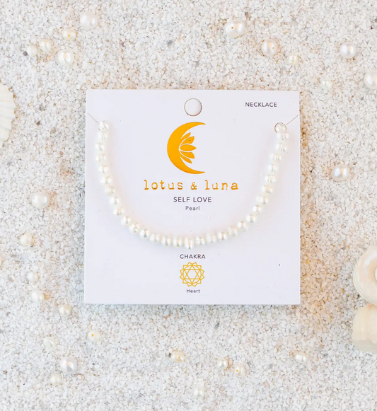 Necklace, "Self Love" Pearl