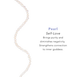 Necklace, "Self Love" Pearl