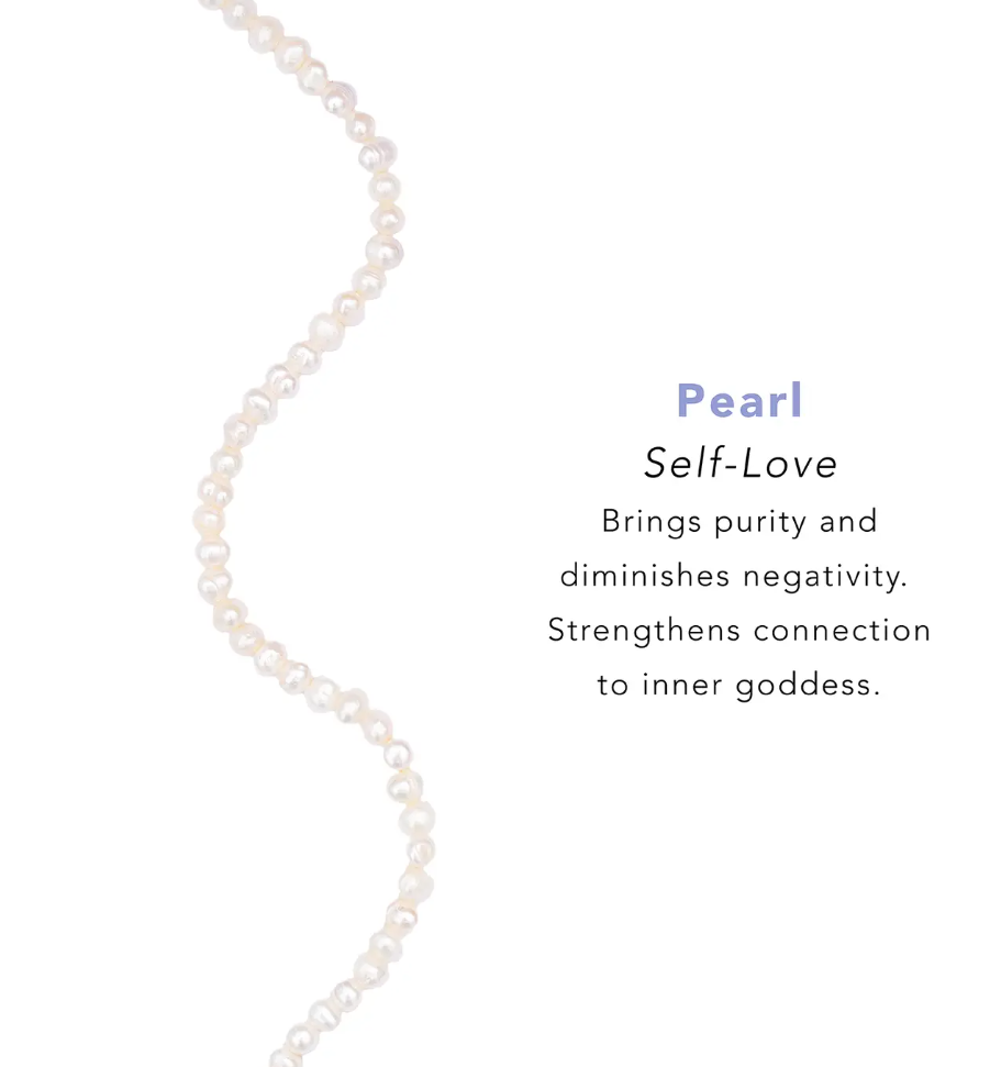 Necklace, "Self Love" Pearl