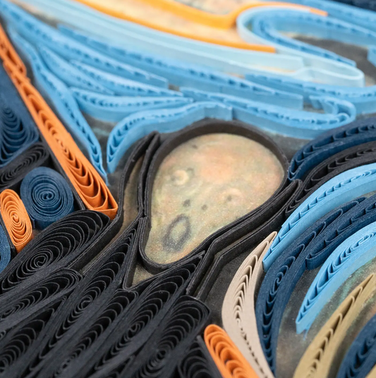Artist Series Quilled Card - "The Scream", Munch