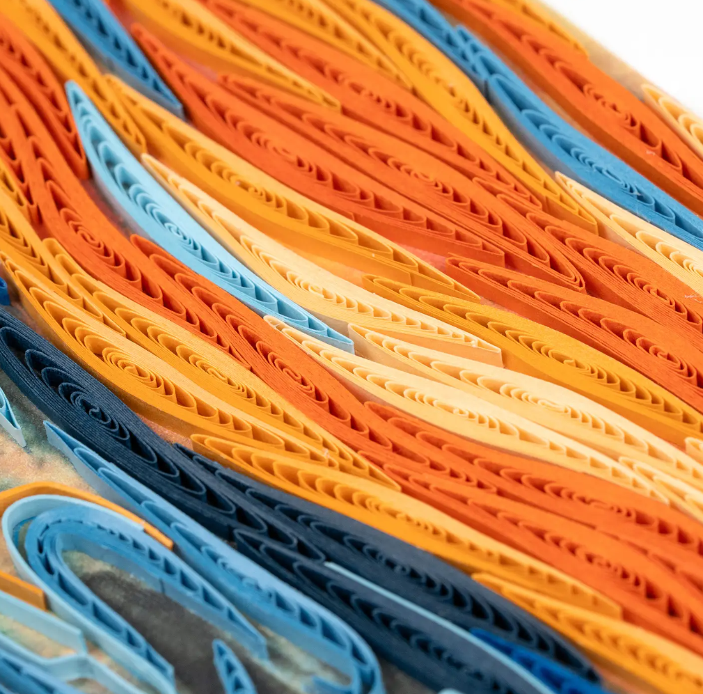 Artist Series Quilled Card - "The Scream", Munch