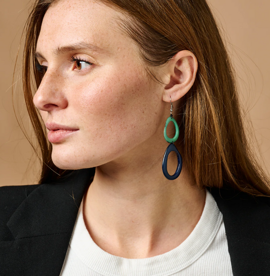 Tagua "Pacifico" Earrings