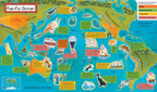 "World Atlas", Sticker Book