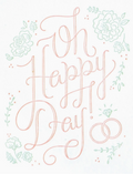 Recycled Paper Cards, "Oh Happy Day!"
