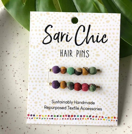 Hair Pins, "Sari Chic" Set/2