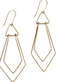 Wire "Art Deco" Earrings