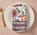 Napkin, Blockprinted Cotton, "Zaina"