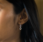 Earrings, "Sowing Seeds"