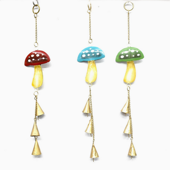 Chime, 3 Bell "Funky Mushroom