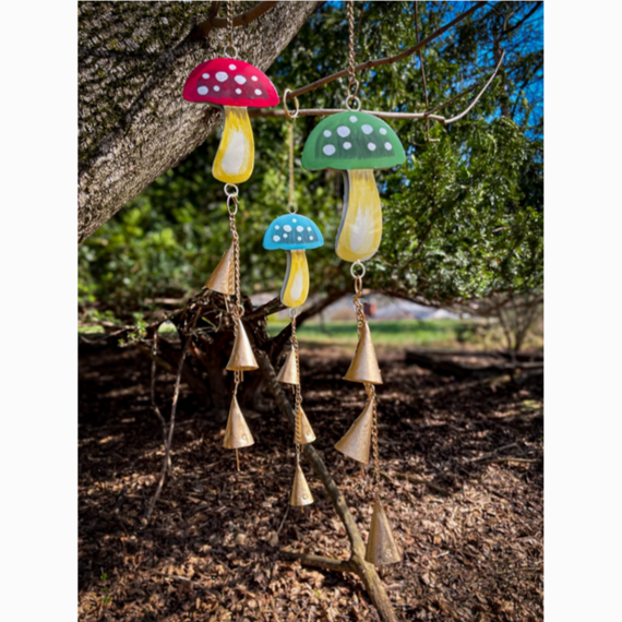 Chime, 3 Bell "Funky Mushroom