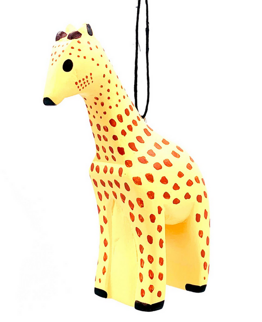 Giraffe Balsa Ornament
