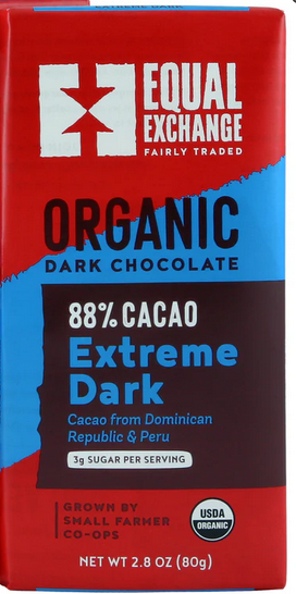 "Extreme" 88% Dark Chocolate Bar