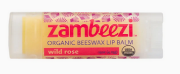 Beeswax Lip Balm, Wild Rose