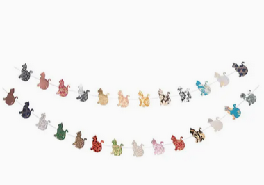 GARLAND, RECYCLED CAT