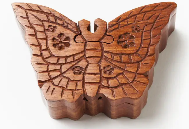 BUTTERFLY PUZZLE BOX