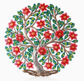 "Flowering Tree" Recycled Oil Drum Wall Art