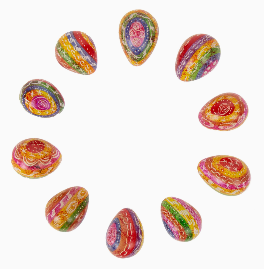 Colorful Soapstone Eggs