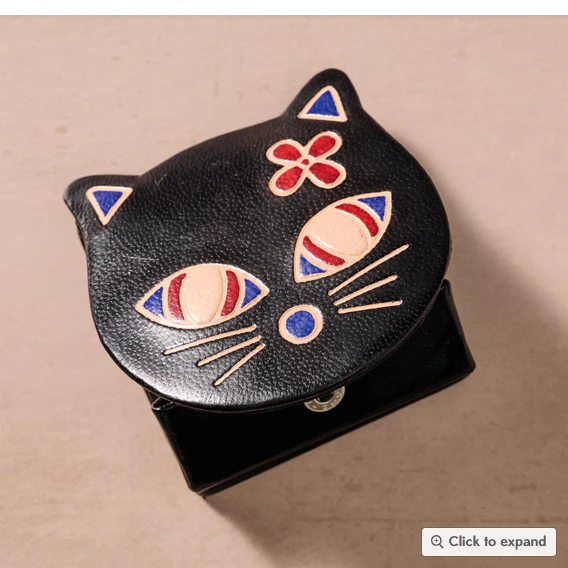 "Sikka" 25th Anniversary Kitty Coin Purse