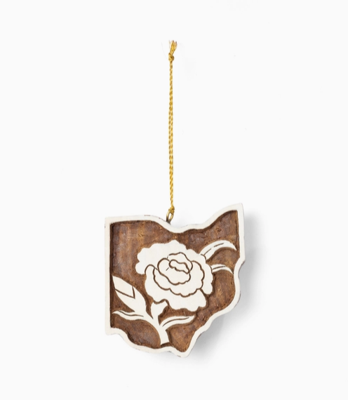 Ohio State Flower Ornament