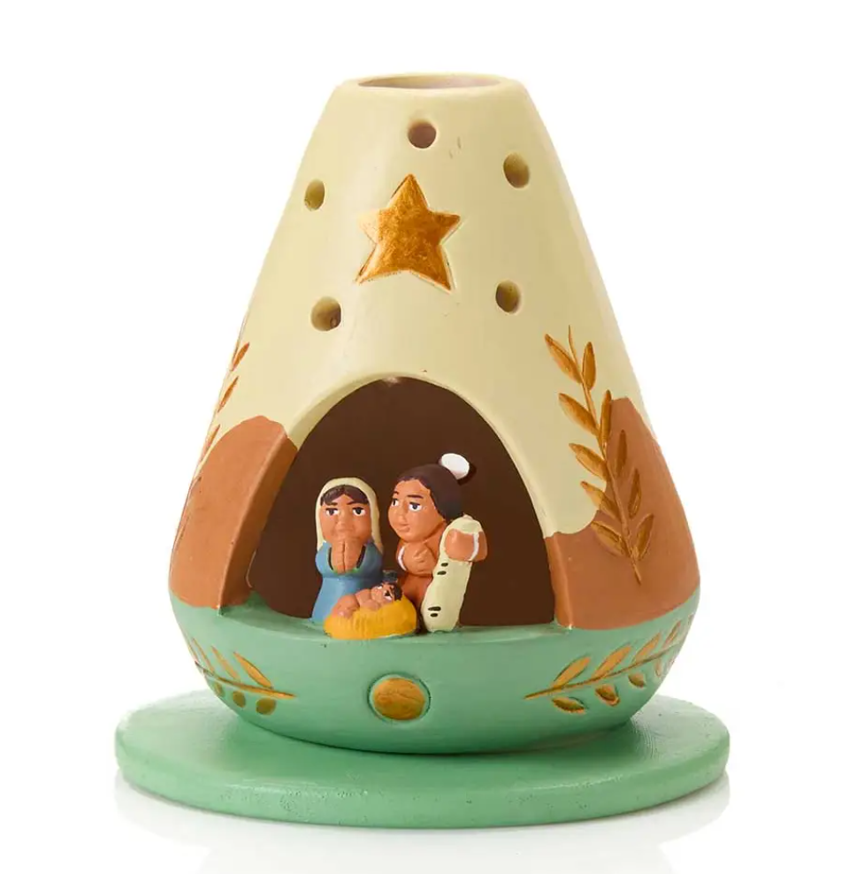 Andes Tea Light Nativity