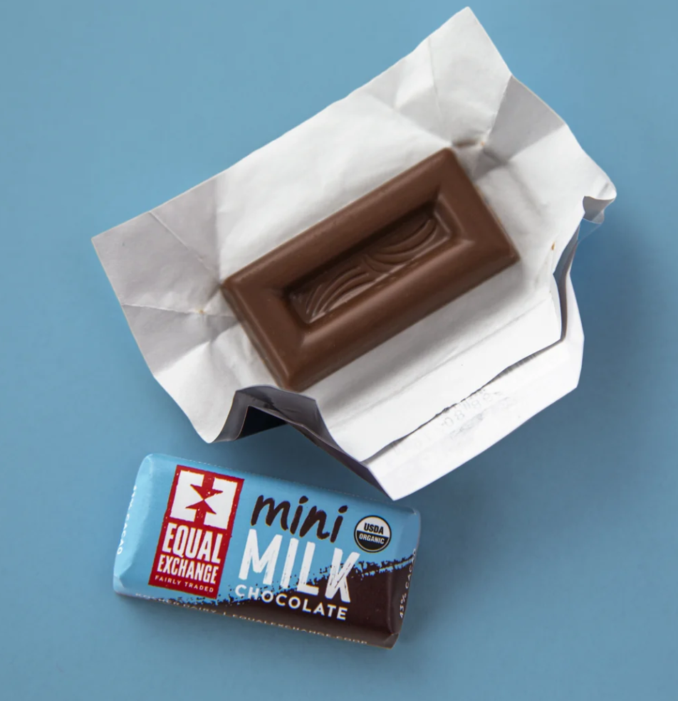 Mini Organic Milk Chocolate