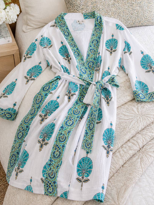 Turquoise Breeze Robe
