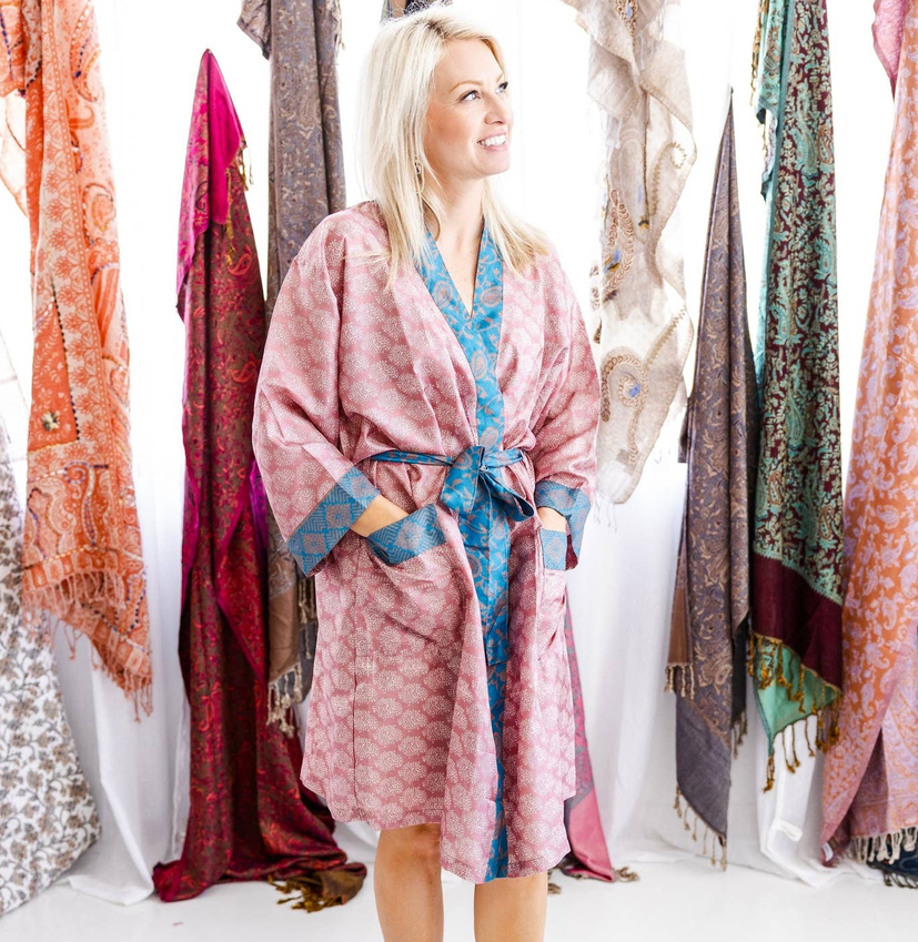 Art Silk Robe^