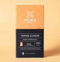 Single-Origin Dark Chocolate & Toffee Almond Bar, 2.4oz bar