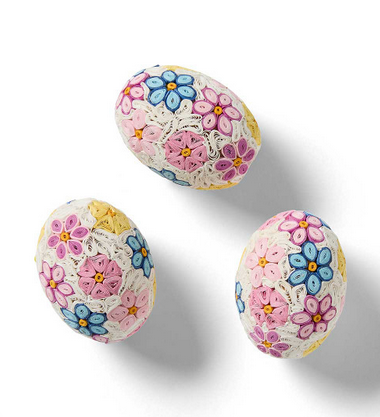 Quilled Eggs