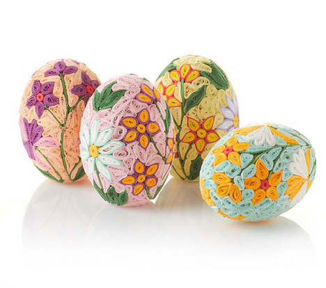 Quilled Eggs