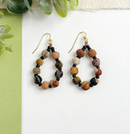 Earring, Kantha Teardrop Assorted