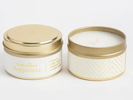 Travel Tin, 4 oz, "Happiness" Collection