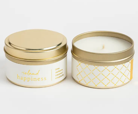 Travel Tin, 4 oz, "Happiness" Collection